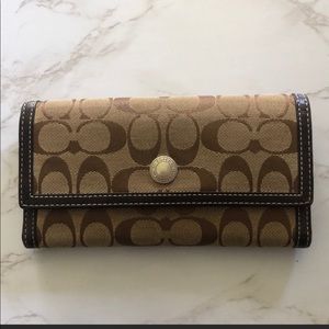 Brown Coach Wallet
